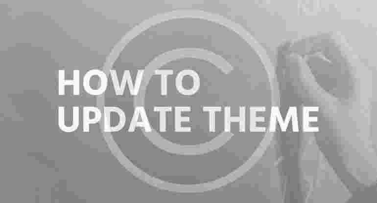 How to update theme
